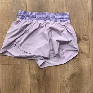 Cute purple lululemon shorts